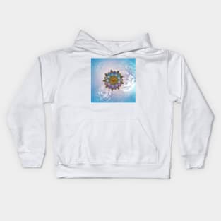 Wonderful mandala Kids Hoodie